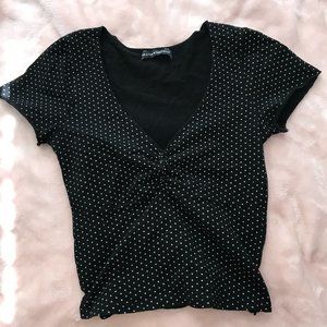 Black Brandy Melville crop top